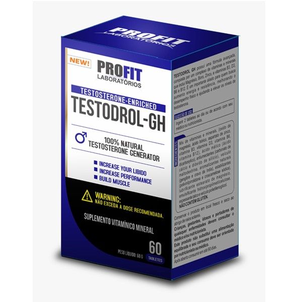 TESTODROL - GH - TESTOSTERONE GENERATOR - 60TABS - PROFIT