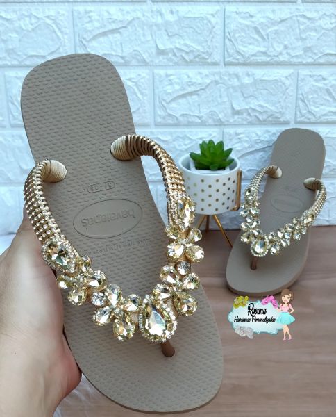 Havaianas top rose gold