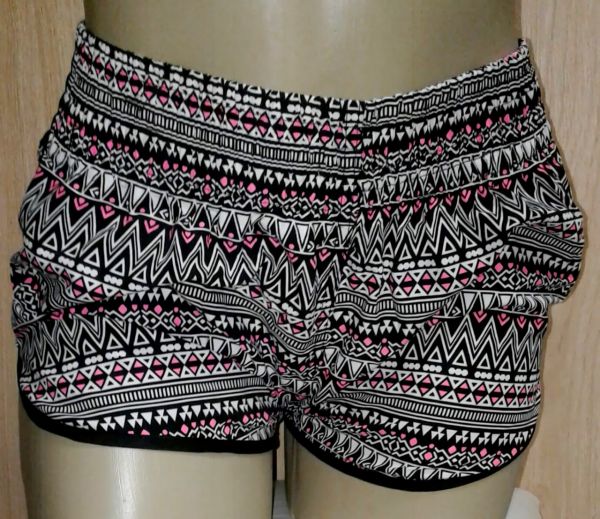 Shorts Tactel Estampado Feminino