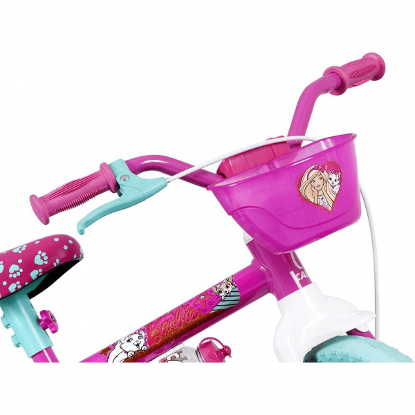 Bicicleta Barbie Aro 12"