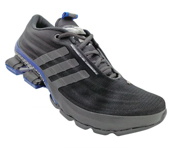 Tênis Adidas Bounce S4 Porsche Design Limited Edition Preto e Azul