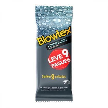 Preservativo Blowtex Lubrificado Leve 9 Pague 6Un