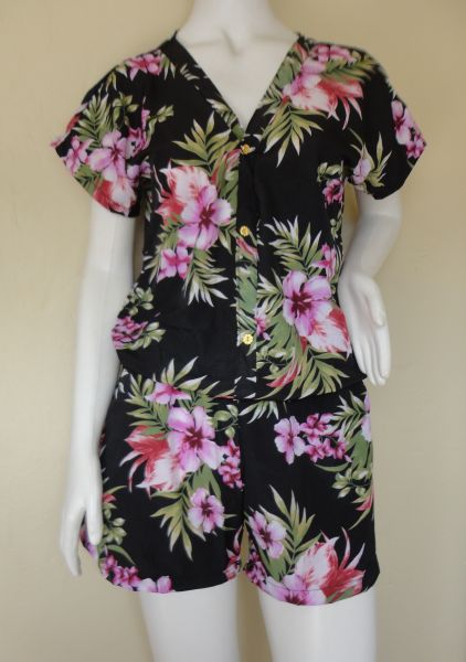 Macacão floral
