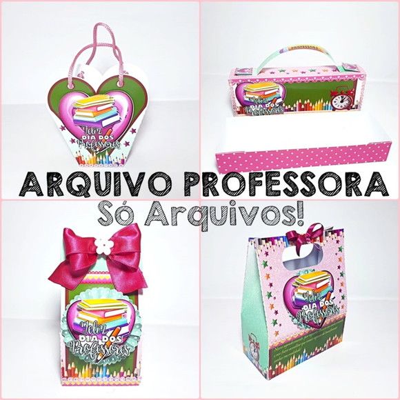 Arquivo Digital Silhouette PROFESSORES ROSA