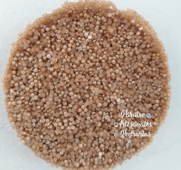 Meia Pérola 1.5mm (Micro) Cappuccino