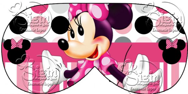 TAPA OLHOS MINNIE