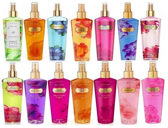 10 Body Splash Spray Vitoria Secrets 250ML