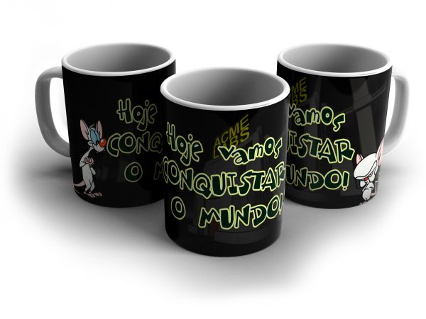 Caneca Pink & Cerebro