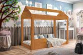 Cama Infantil Montessoriana Crystal Baby Nature J A Moveis