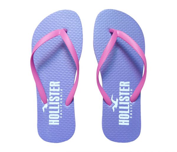 Chinelo Feminino Hollister Roxo