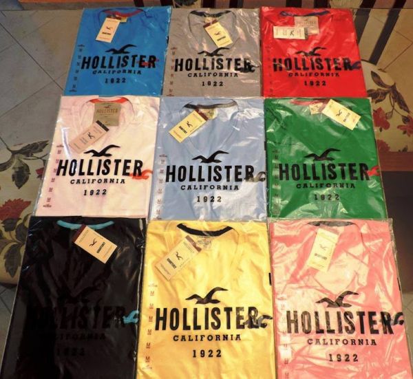 Camisa Básica Hollister