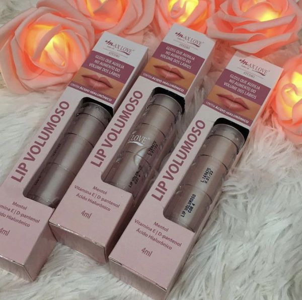 Gloss lip volumoso Rosado Max Love