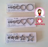 Tábuas  Corações, Bolinhas e Estrelas