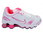 Tênis Infantil Nike Shox Turbo Branco Rosa