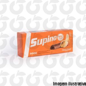 Barra de Frutas Banana e Chocolate ao Leite Zero 3x24g Banana Brasil
