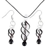 espiral das mulheres colar e brinco Vaidurya #00421024