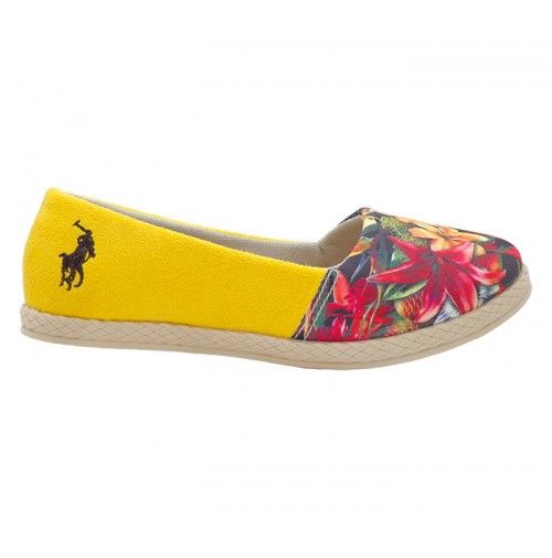 SAPATILHA ALPARGATA POLO RALPH LAUREN AMARELA