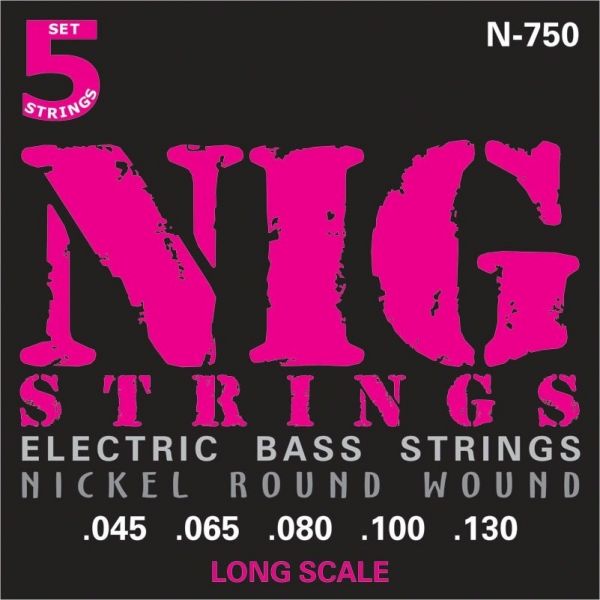 Encordoamento NIG para Baixo 5 Cordas  N750