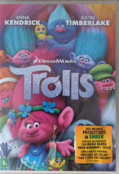 DVD Trolls (Lacrado)