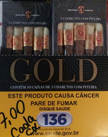Cigarrilhas Gold