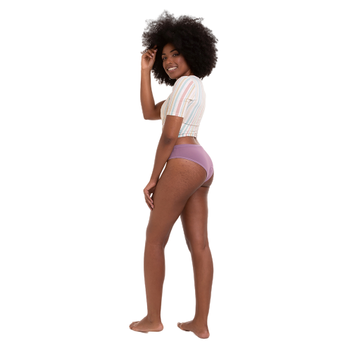 .Calcinha Absorvente Violeta Cup - M - Rosê