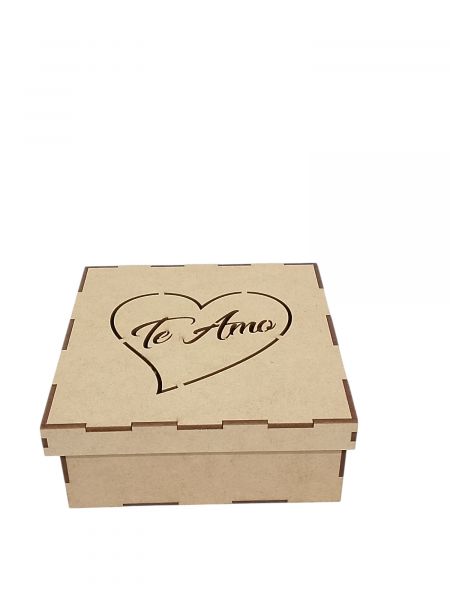 CÓD-DN04 CAIXA 15X15X6 TE AMO