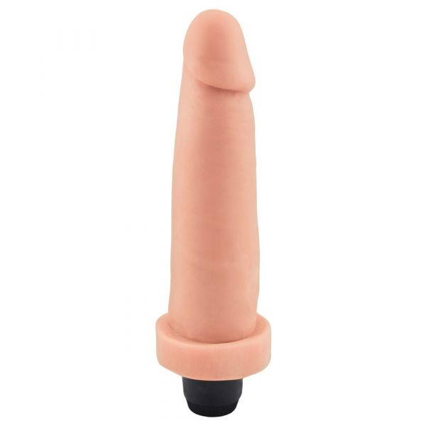 PRÓTESE COM VIBRO CYBER SKIN 17 X 3,5CM