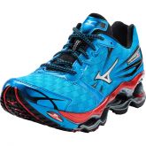 Mizuno wave prophecy 2 azul e vermelho
