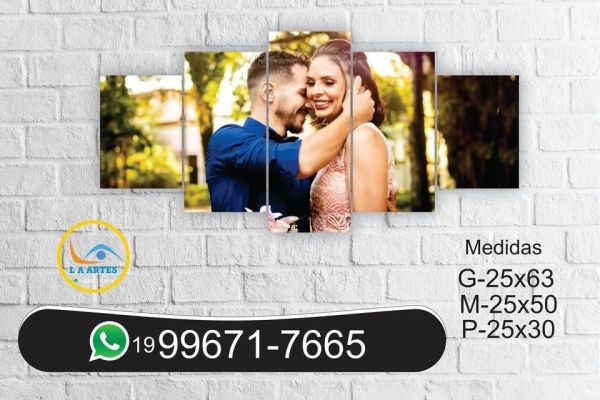 Quadro com foto
