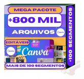 Mais de 800 Mil Templates Canva Editáveis em Mais de 100 segmentos