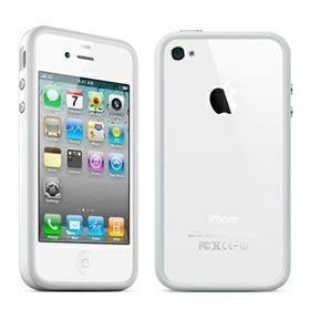 CASE BUMPER BRANCA PARA IPHONE 4 e 4s