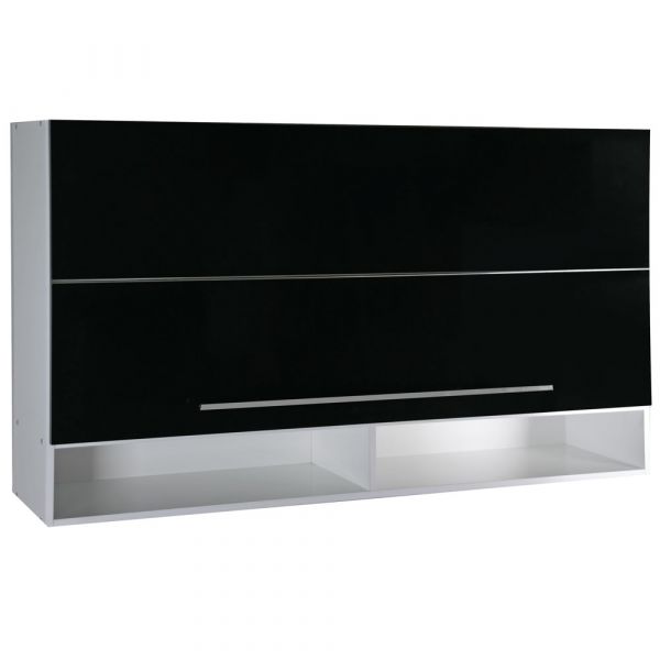 Armário Basculante Grande Bartira Glamour com 2 Prateleiras