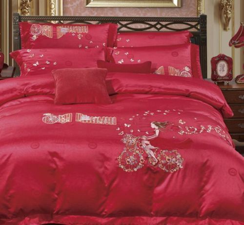 2016 Lançamento Novo Impresso 4Pcs 3D Capa de Edredom/Colcha Conjunto De Cama Queen Size