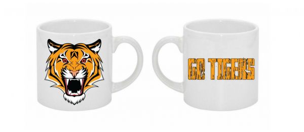 Caneca Go Tigers - Branca