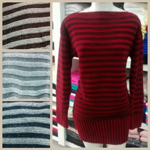 Vestido Listrado de lâ