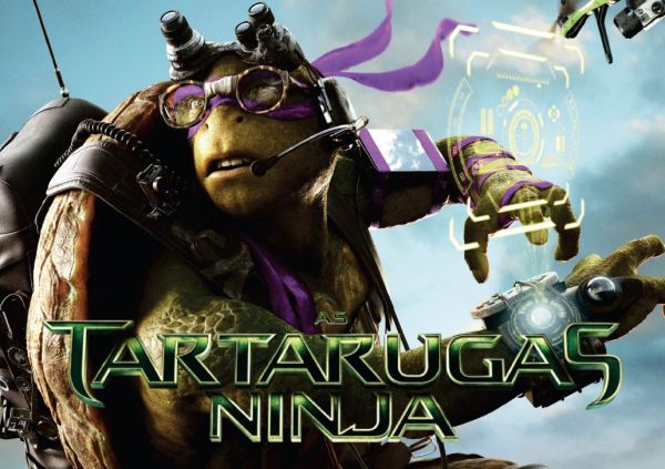 Papel Arroz Tartarugas Ninja A4 002 1un