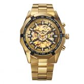 Relógio Masculino Mecânico De Pulso Pulseira Aço Inoxidavel