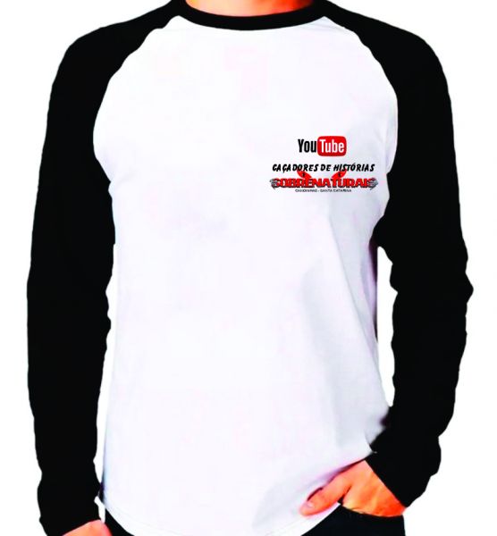 Camisa Feminina Baby Look Manga Longa