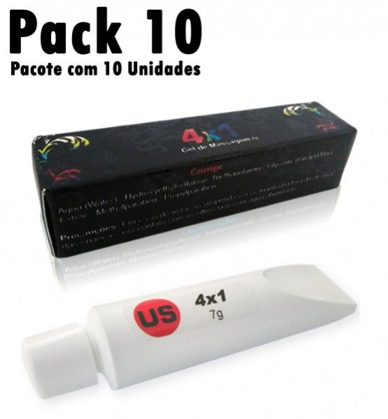 Pack 10 Excitante e Dessensibilizante 4x1 -