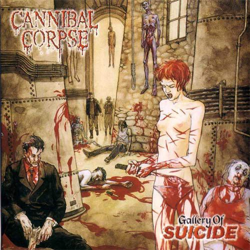 CANNIBAL CORPSE - Gallery Of Suicide (1998 Abum) (cd nacional/acrílico)