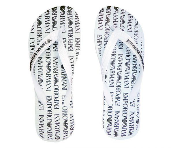Chinelo Emporio Armani Branco