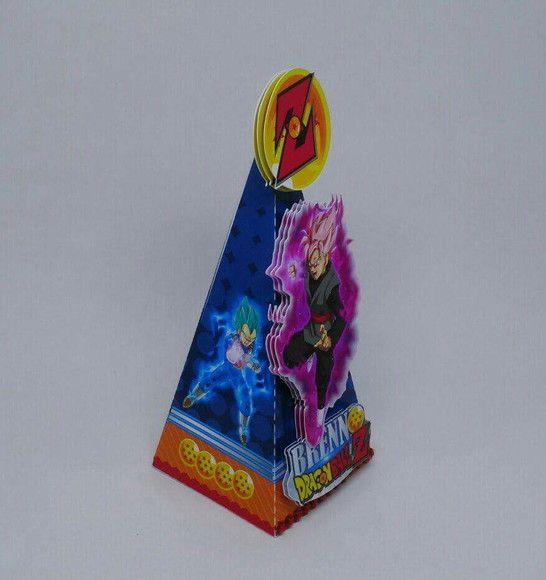 Arquivo Silhouette CAIXA PIRAMIDE - Dragon Ball Z- 12