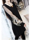 Moda Luxo: Vestido passeio, de Ótima Qualidade. Frete Grátis.