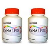 CENALESS- EMAGRECEDOR NATURAL KIT COM 2 FRASCOS 120 CAPSULAS