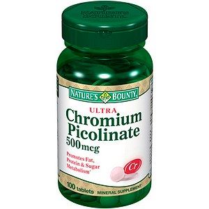Nature's Bounty Ultra Chromium Picolinate 500 mcg, Tablets