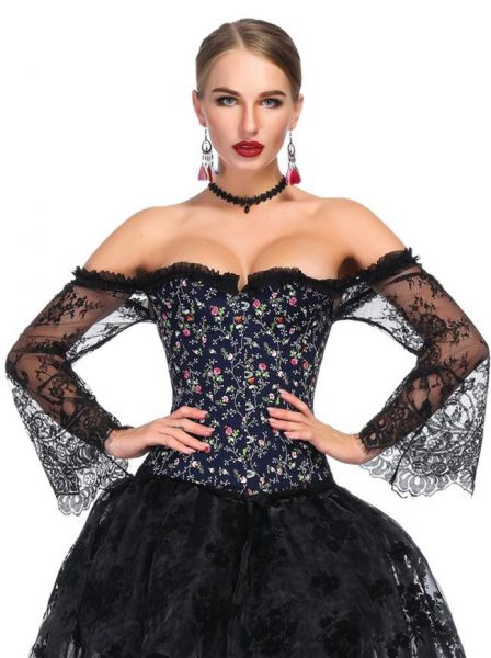 Corset Renda Aço RF09