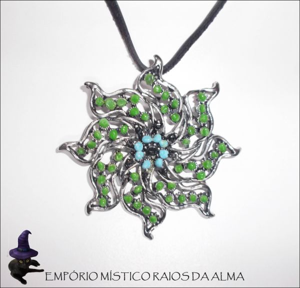 Pingente Flor Mística