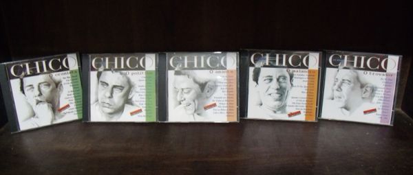 Chico Buarque 50 anos - Coleção 5 CDs - Rara