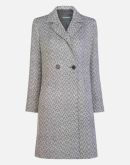 CASACO LONGO DUPLO ABOTOAMENTO AMARO