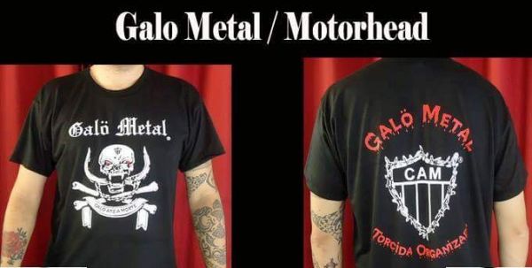 Galo Metal - Camisa Modelo Motorhead Clássica